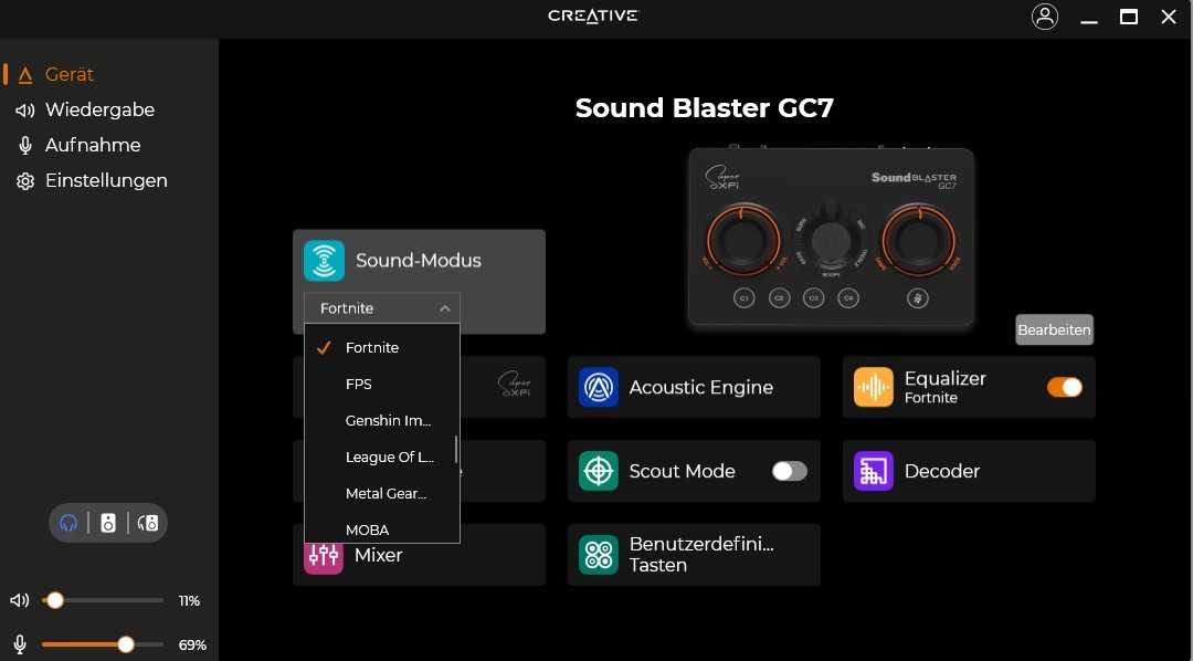 Creative Software GC7 2