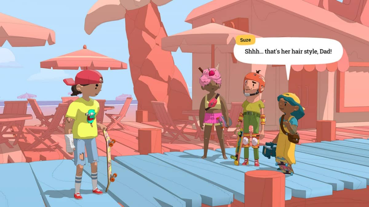 OlliOlli World - Scene